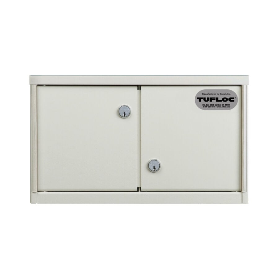 2 Compartment Lockbox | Modular, Stackable Configuration
