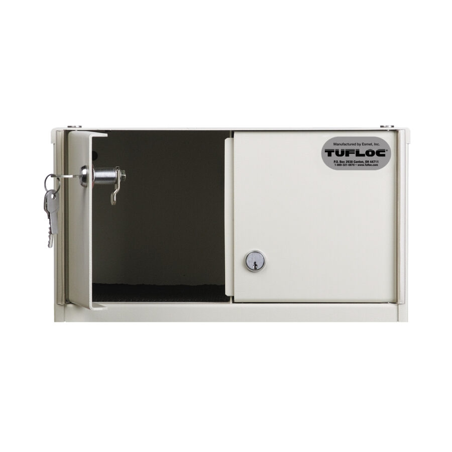 2 Compartment Lockbox | Modular, Stackable Configuration