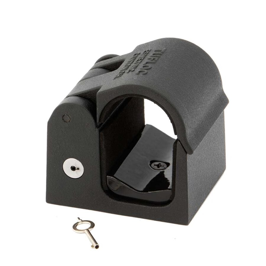 Large Gun Lock for Law Enforcement Vehicles