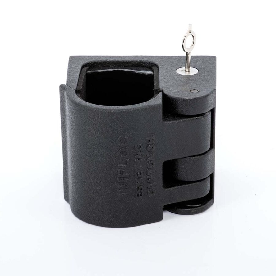 Large Gun Lock for Law Enforcement Vehicles