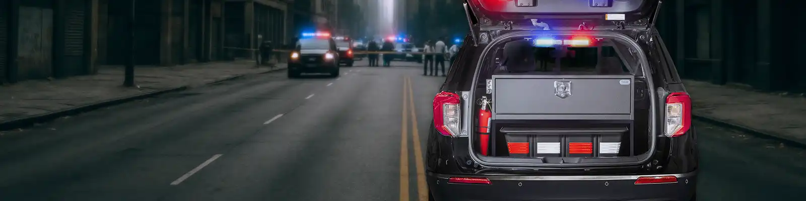 welded steel cargo drawers