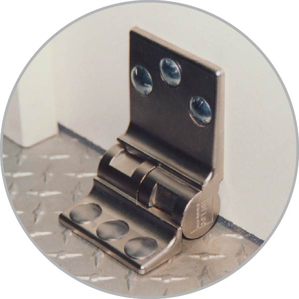 high security lock inside corner mount