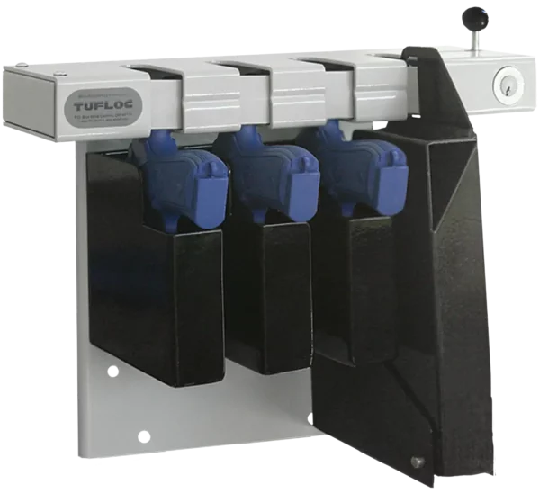 quad rack for handgun storage