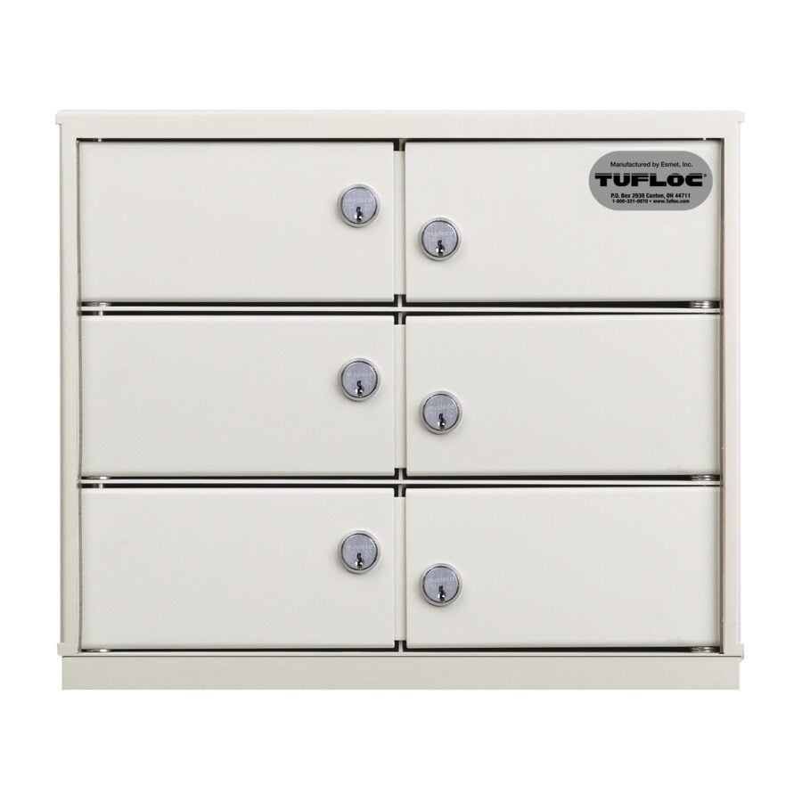 12" Tall Locker - 6 Compartments